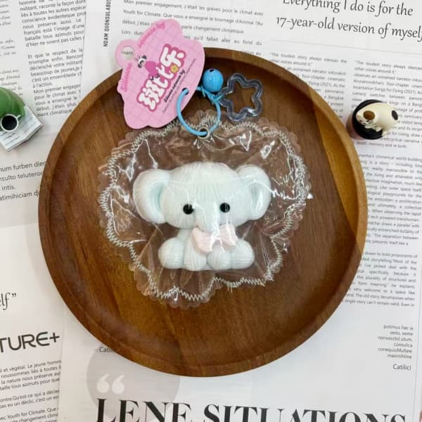 Bowknot Little Elephant
