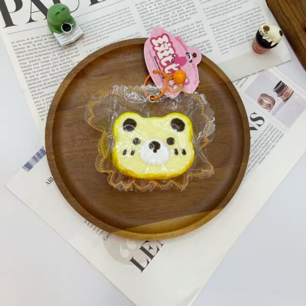 Bear Bread Slice