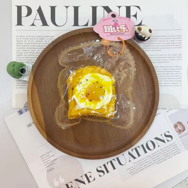 Double Layer Fried Egg Toast